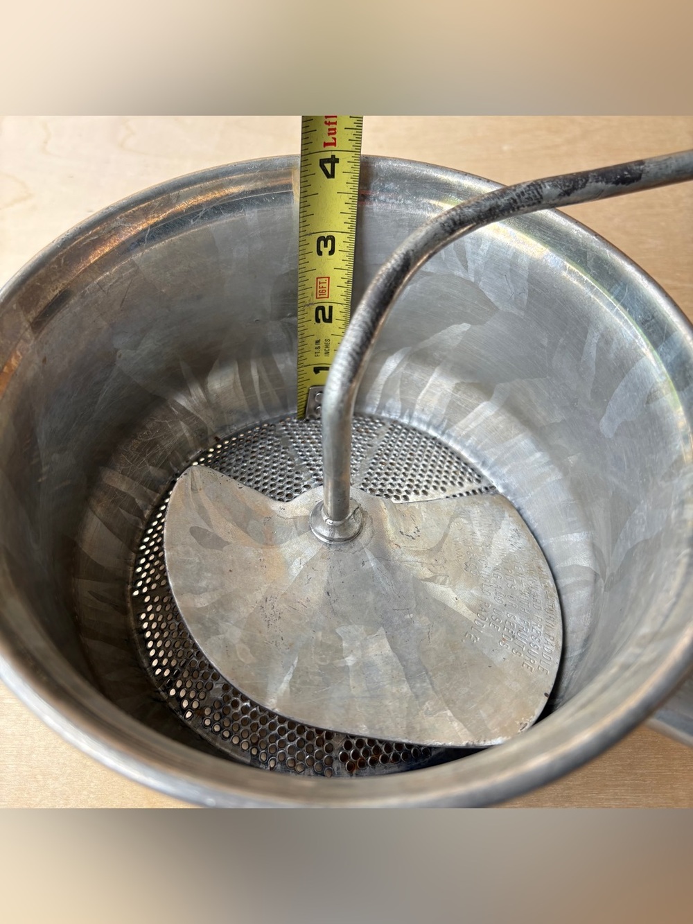 Vintage Food Mill Foley USA Minneapolis MN Ricer Stainless Steel 7” 2 Quart - Picture 9 of 11